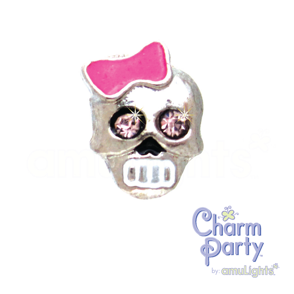 Girl Scull Charm