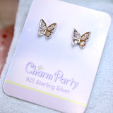 Delicate Butterfly Earrings