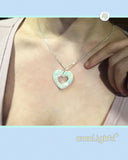 UnicornDew Drops: Heart Ring Pendant