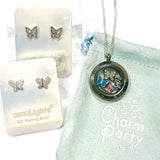 Delicate Butterfly Earrings