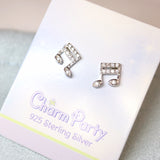 Music Note Earrings
