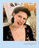 Baby Pink Mermaid DewDrops: Ring Pendant