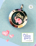 Pink Elephant Charm