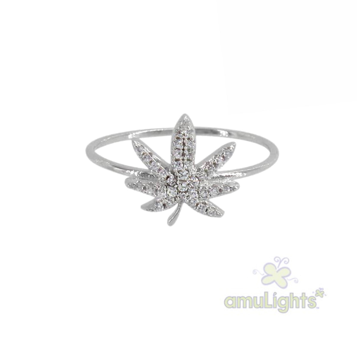 Hemp Leaf Ring – amulights