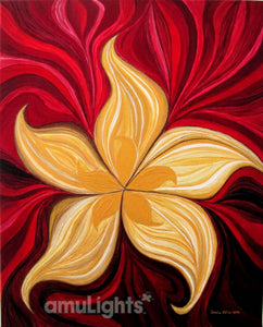Fire Flower Painting