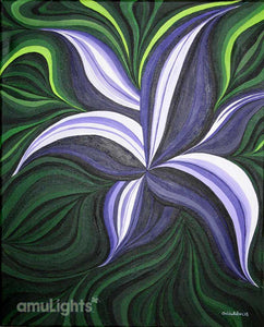 Purple Flower Painting