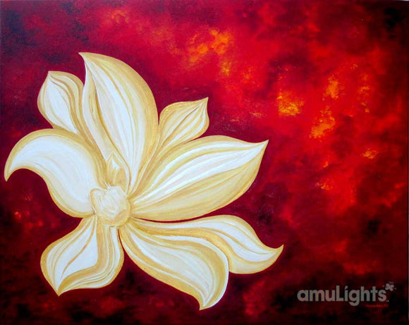 Fire Flower Painting 4