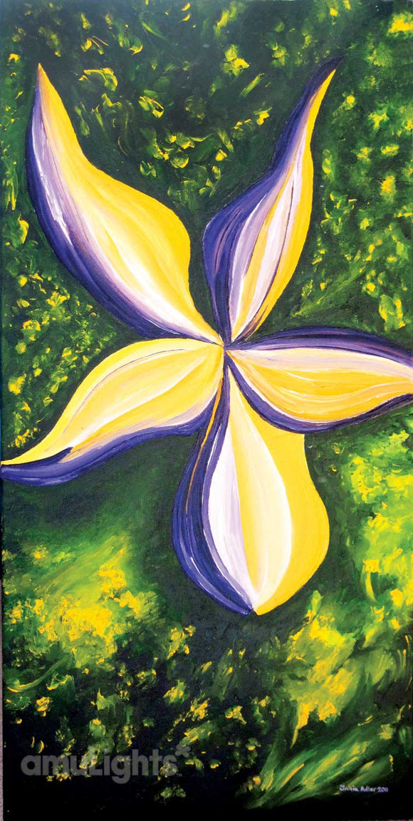 Yellow Iris Dream Painting
