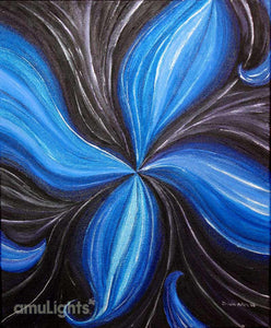 Blue Flower Painting 3