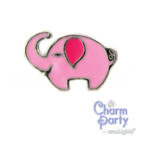 Pink Elephant Charm
