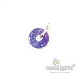 Purple RainbowDrops: Ring Pendant