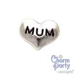 Mum Heart Charm