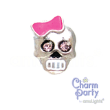 Girl Scull Charm