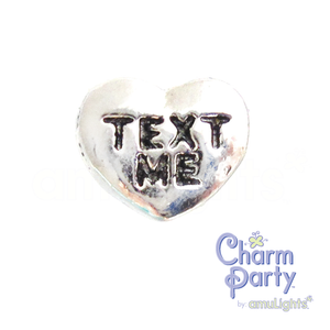 Text Me Heart Charm