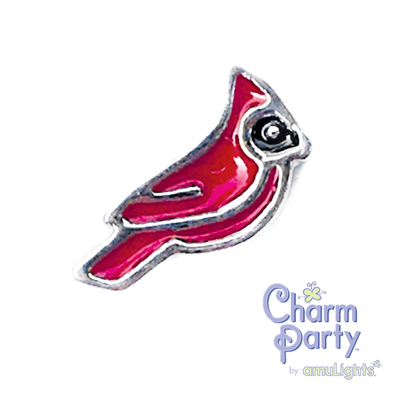 Red Cardinal Charm