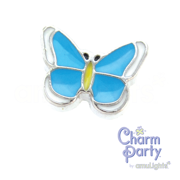 Blue Butterfly Charm