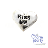 Kiss Me Heart Charm