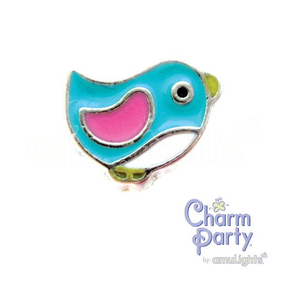 Blue Chick Charm